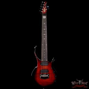 Ernie Ball Music Man Majesty 7-String wiith Piezo Ebony Fingerboard Tiger Eye - Image 2