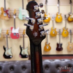 Ernie Ball Music Man Majesty 7-String wiith Piezo Ebony Fingerboard Tiger Eye - Image 9