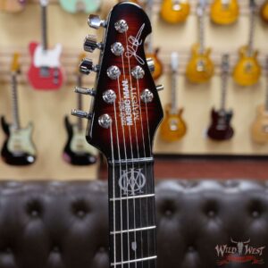 Ernie Ball Music Man Majesty 7-String wiith Piezo Ebony Fingerboard Tiger Eye - Image 6