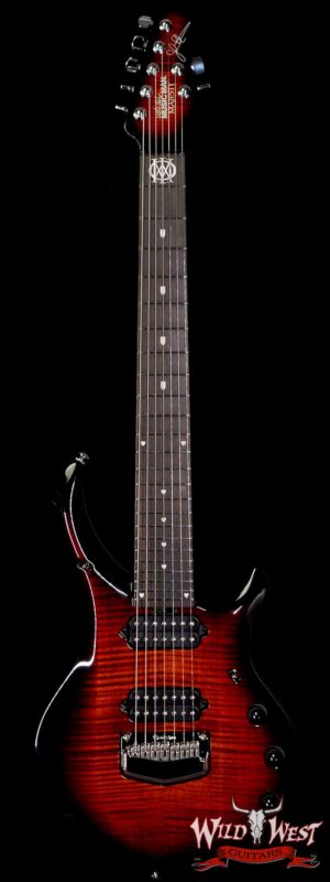 Ernie Ball Music Man Majesty 7-String wiith Piezo Ebony Fingerboard Tiger Eye