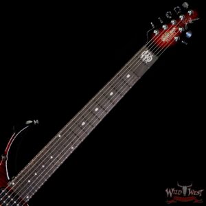 Ernie Ball Music Man Majesty 7-String wiith Piezo Ebony Fingerboard Tiger Eye - Image 3