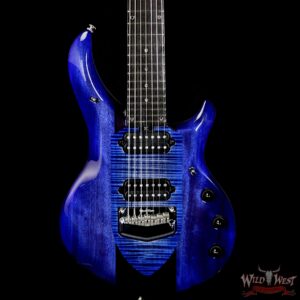 Ernie Ball Music Man John Petrucci Majesty 7 Monarchy Ebony Fingerboard Imperial Blue 7-Sting - Image 3