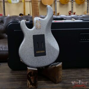 Ernie Ball Music Man BFR Silhouette HSH Silver Flake Sparkle # 67 of 75 - Image 11