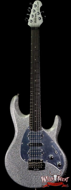 Ernie Ball Music Man BFR Silhouette HSH Silver Flake Sparkle # 67 of 75