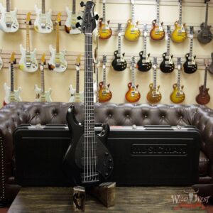 Ernie Ball Music Man StingRay5 HH 5-Sting Bass Stealth Black - Image 6