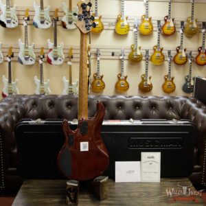 Ernie Ball Music Man BFR StingRay 5 HH Bass Quilt Maple Top Roasted Birdseye Maple Neck Translucent Orange # 82 of 91 - Image 10