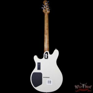 Ernie Ball Music Man Valentine HH Roasted Maple Neck Trans Buttermilk - PreOwned - Image 6