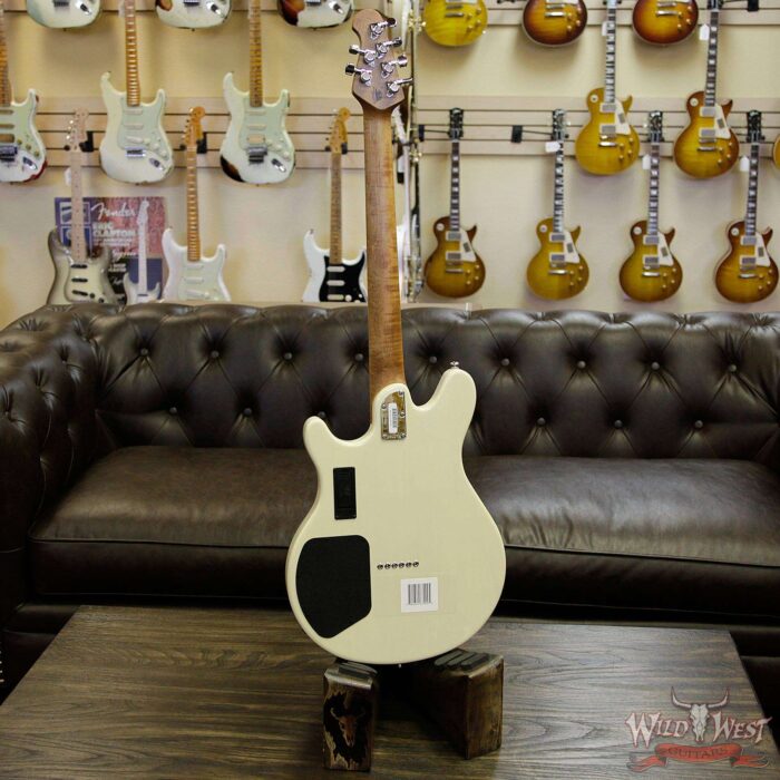 Ernie Ball Music Man Valentine HH Roasted Maple Neck Trans Buttermilk - PreOwned - Image 14