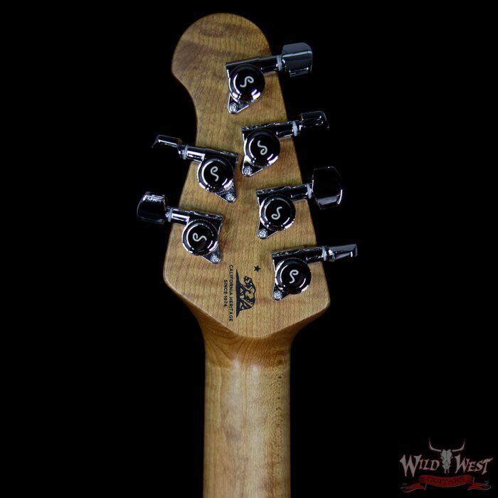 Ernie Ball Music Man Valentine HH Roasted Maple Neck Trans Buttermilk - PreOwned - Image 10