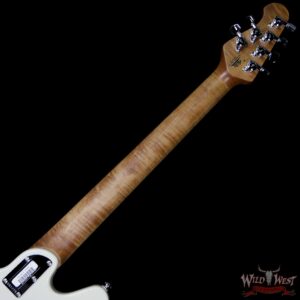 Ernie Ball Music Man Valentine HH Roasted Maple Neck Trans Buttermilk - PreOwned - Image 11