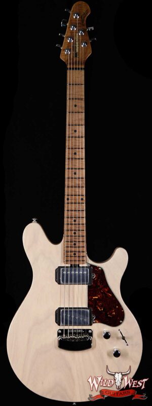 Ernie Ball Music Man Valentine HS Ash Body Roasted Maple Neck Trans Buttermilk