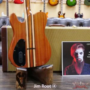 Jim Root Collection Custom Built 2018 EMAN Spalted Maple Top Tele the"Angry Face” - Image 11