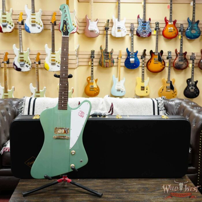 Epiphone IGC Inspired by Gibson Custom 1963 Firebird I Inverness Green 7.00 LBS - Image 7