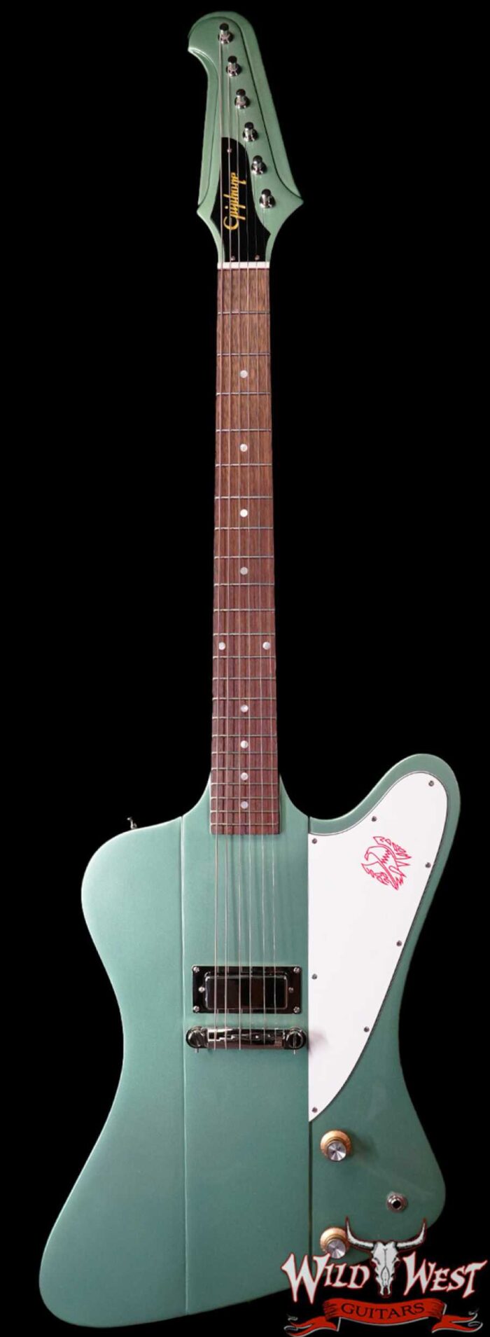 Epiphone IGC Inspired by Gibson Custom 1963 Firebird I Inverness Green 7.00 LBS - Image 1