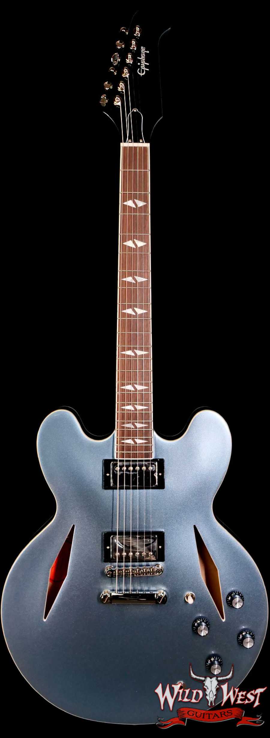 epi-dg-blue-main__wwg_large.jpg Epiphone Dave Grohl DG-335 Pelham Blue 8.25 LBS - Image 1