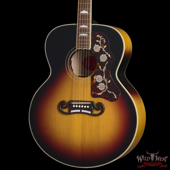 Epiphone Inspired by Gibson Custom 1957 SJ-200 Vintage Sunburst 5.45 LBS - Image 5