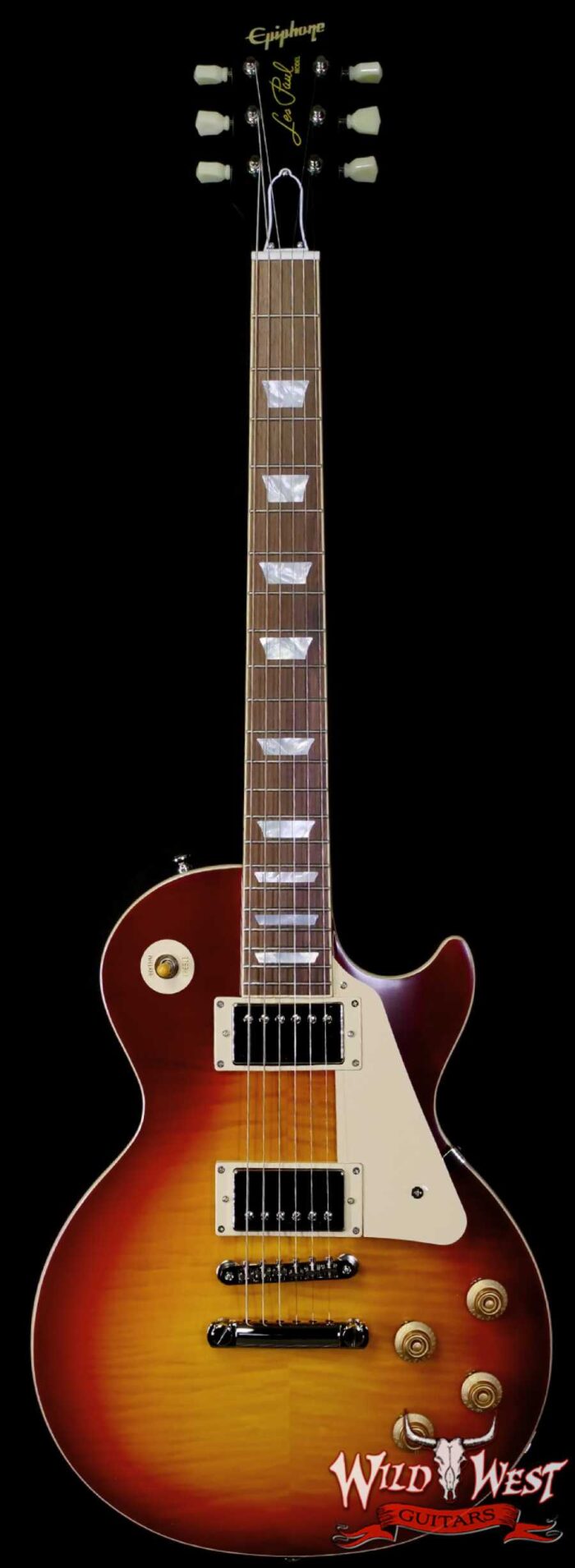 Epiphone Inspired by Gibson Custom 1959 Les Paul Standard Factory Burst Gibson USA Pickups 8.80 LBS (BLEM) - Image 1