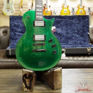 ESP USA 2019 NAMM Eclipse EMG Pickups Ebony Fingerboard Candy Apple Green Metallic - Image 10