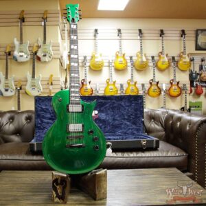ESP USA 2019 NAMM Eclipse EMG Pickups Ebony Fingerboard Candy Apple Green Metallic - Image 11