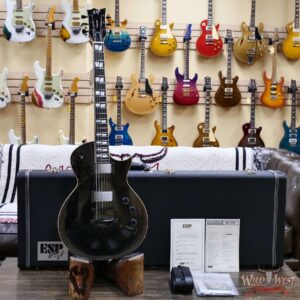 ESP USA Eclipse EMG 85x / 81x Pickups Sapphire Black Metallic 9.35 LBS - Image 5