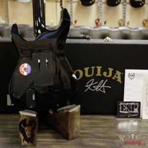 ESP LTD Kirk Hammett Signature KH Ouija EMG HH Floyd Rose Quilted Maple Top Natural 1 of 666 Limited - Image 11