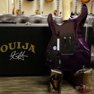 ESP LTD Limited Edition Kirk Hammett Signature KH Ouija Purple Sparkle # 002 of 500 - Image 9