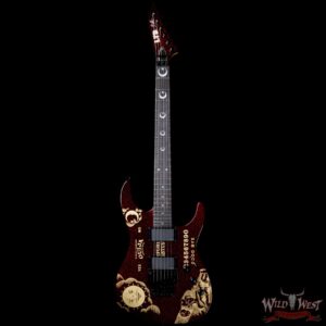 ESP LTD Limited Edition Kirk Hammett Signature KH Ouija Red Sparkle # 265 of 500 - Image 2