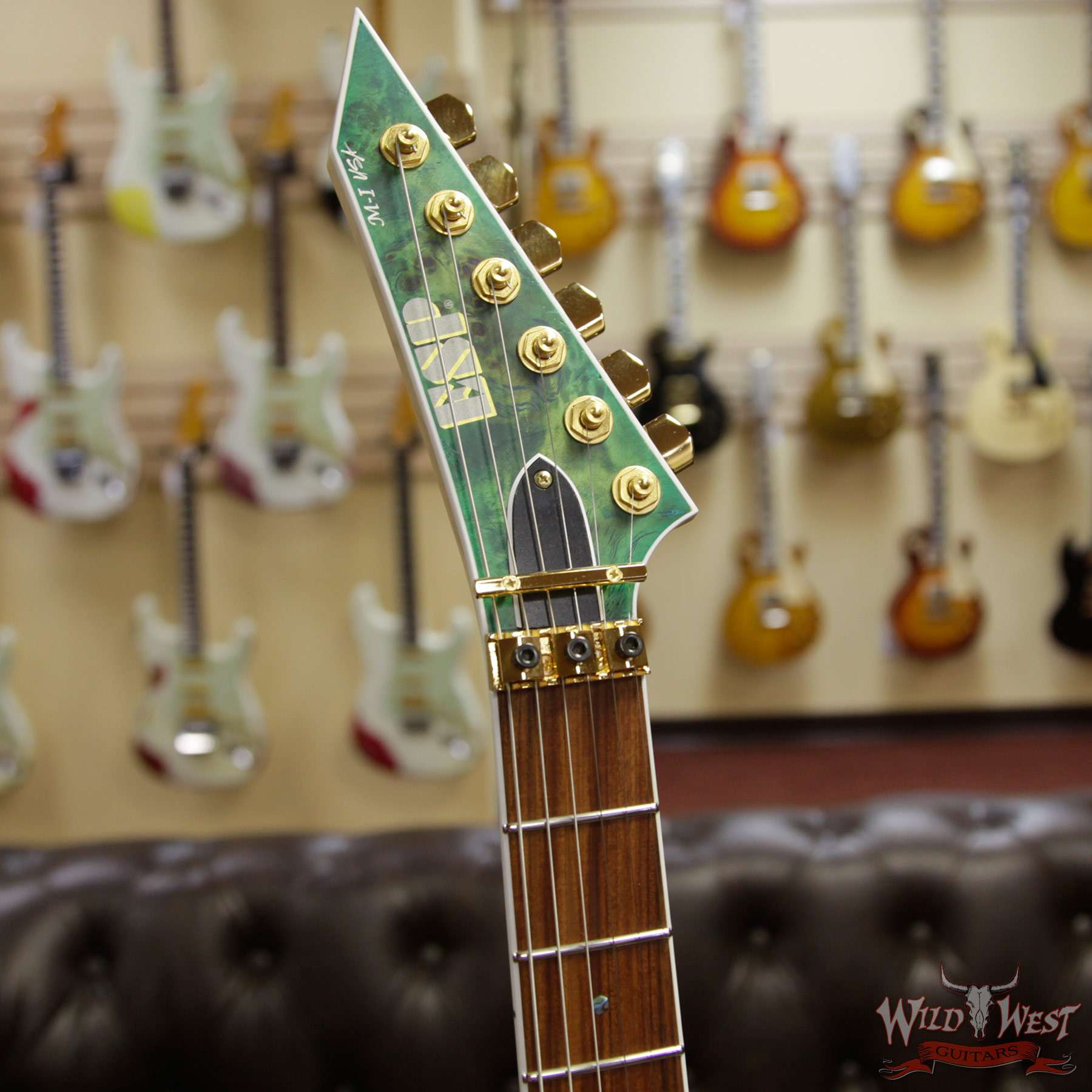 esp-m-i-dx-us19208-hf__wwg.jpg ESP USA Limited Edition Burl Series M-I FR DLX Poplar Burl w/ Swamp Ash Lime Burst - Image 5