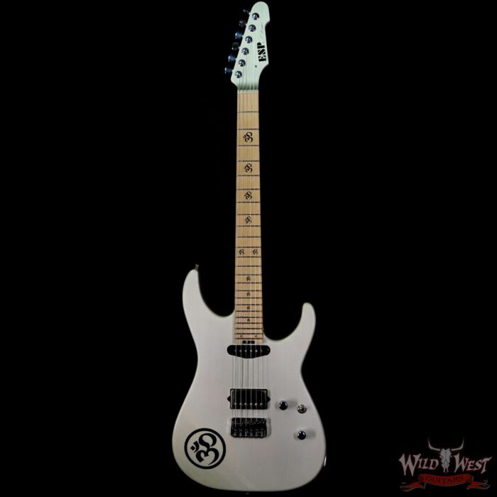 2013 ESP Custom Shop M-II HS Fixed Bridge Owned by Prashant Aswani - Image 3