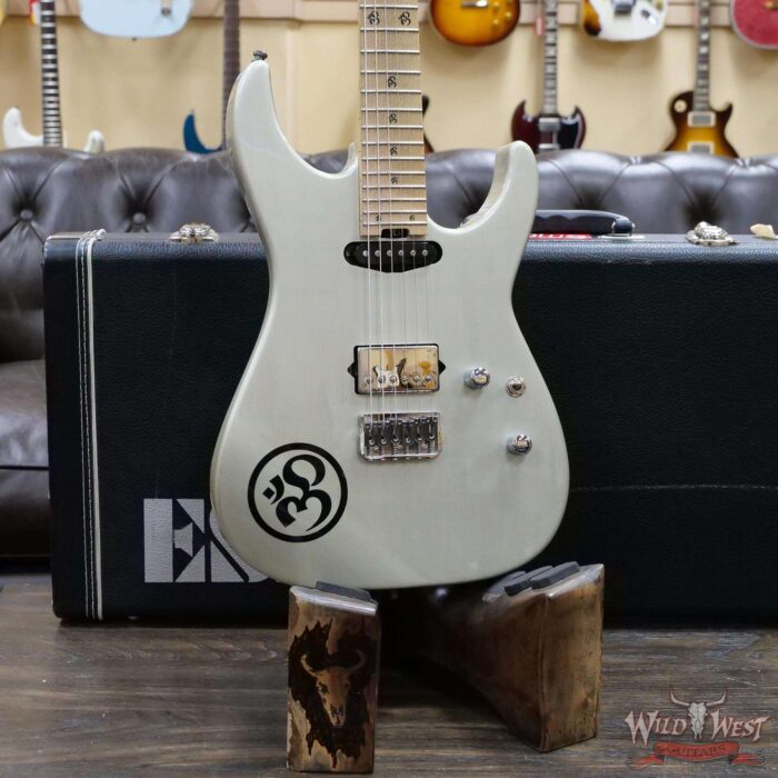 2013 ESP Custom Shop M-II HS Fixed Bridge Owned by Prashant Aswani - Image 8