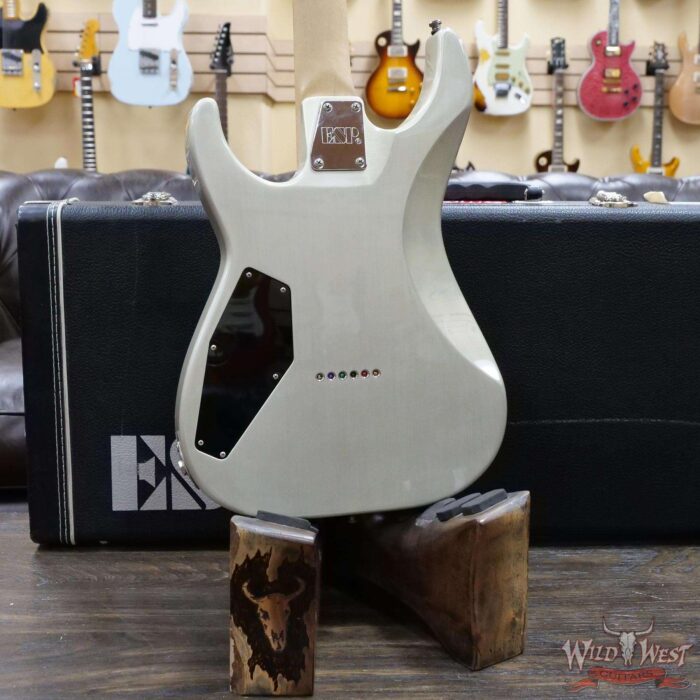 2013 ESP Custom Shop M-II HS Fixed Bridge Owned by Prashant Aswani - Image 12