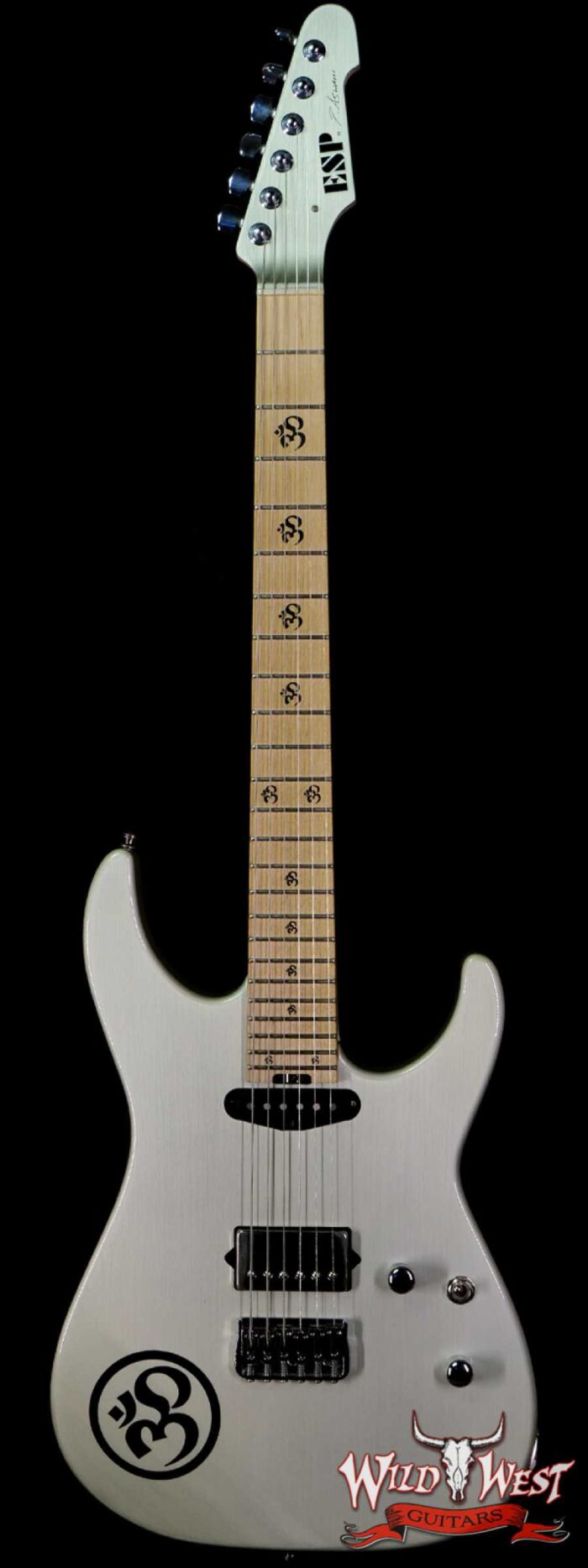 2013 ESP Custom Shop M-II HS Fixed Bridge Owned by Prashant Aswani - Image 1