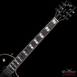 ESP USA Eclipse with Seymour Duncan 59/Custom Pickups Sapphire Black Metallic 8.45 LBS - Image 4