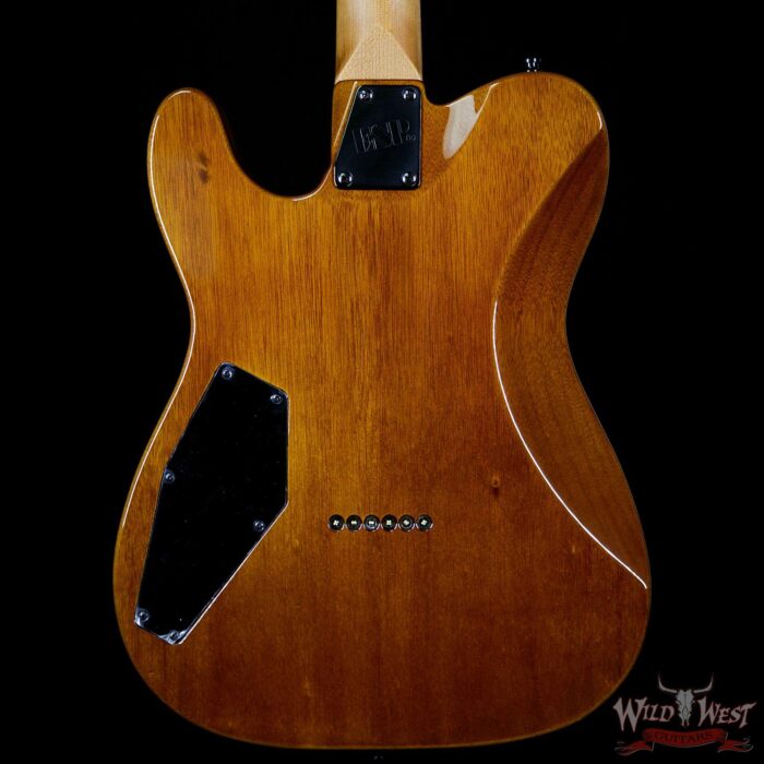ESP USA Limited Edition 6 of 25 TE-II Hardtail Koa Top with Ebony Fretboard Natural - Image 7