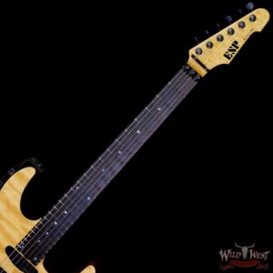 Jim Root Collection 2019 ESP USA M-III Quilted Maple Top Vintage Natural 7.90 LBS - Image 4