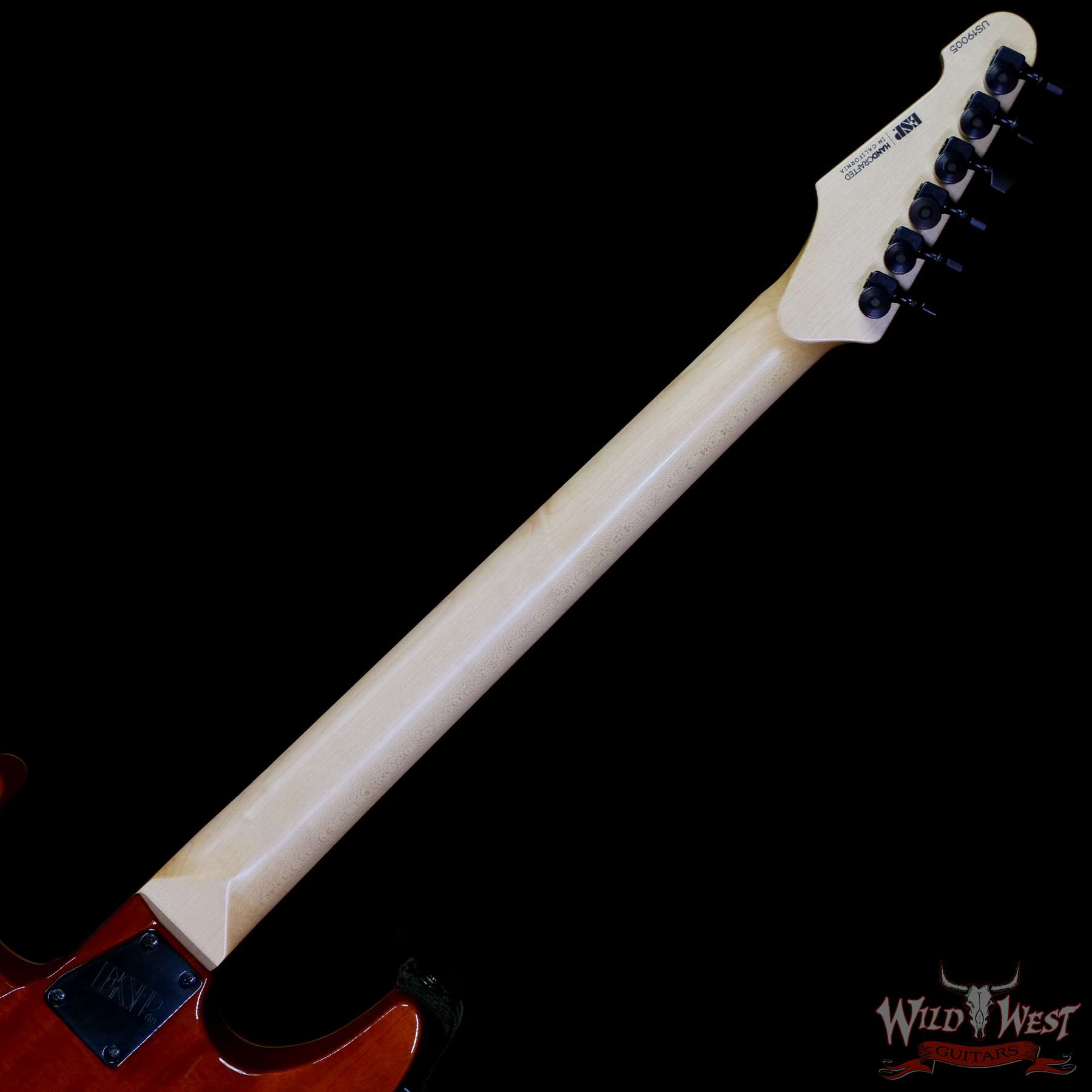 esp-us19005-c3__wwg.jpg Jim Root Collection 2019 ESP USA M-III Quilted Maple Top Vintage Natural 7.90 LBS - Image 5