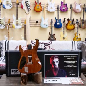 Jim Root Collection 2019 ESP USA M-III Quilted Maple Top Vintage Natural 7.90 LBS - Image 9