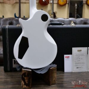 ESP USA Eclipse Seymour Duncan Custom/‘59 Pickup Satin Pearl White - Image 10
