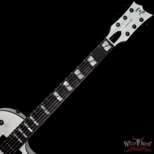 ESP USA Eclipse Seymour Duncan Custom/‘59 Pickup Satin Pearl White - Image 4