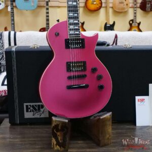 ESP USA Eclipse Seymour Duncan Alnico II Pro Set Ebony Fingerboard Satin Magenta Pearl - Image 7