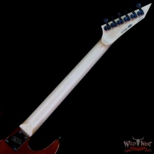 ESP USA M-II FR-DLX Floyd Rose Quilted Maple Top Ebony Fingerboard Seymour Duncan Custom/ ‘59 Lynch Burst - Image 5