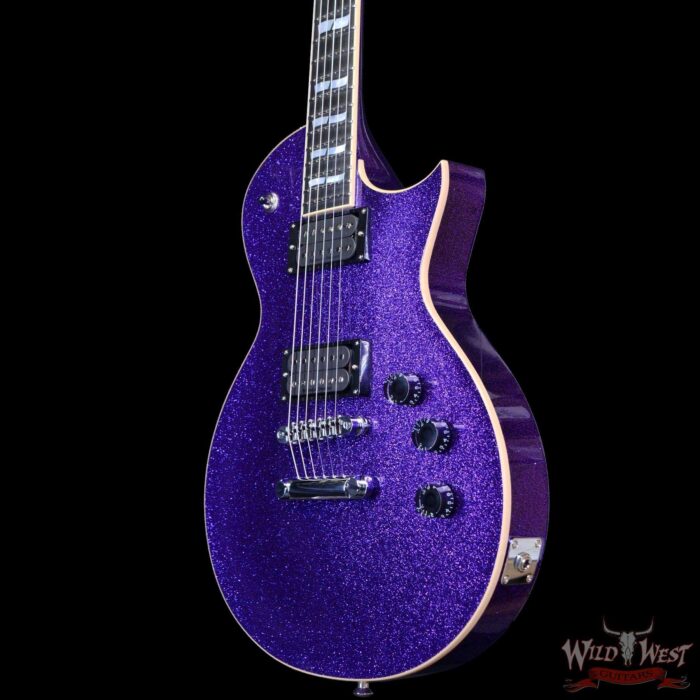 ESP USA Eclipse with Seymour Duncan 59/Custom Pickups Purple Sparkle 8.50 LBS - Image 2
