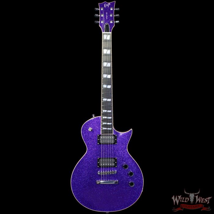 ESP USA Eclipse with Seymour Duncan 59/Custom Pickups Purple Sparkle 8.50 LBS - Image 3