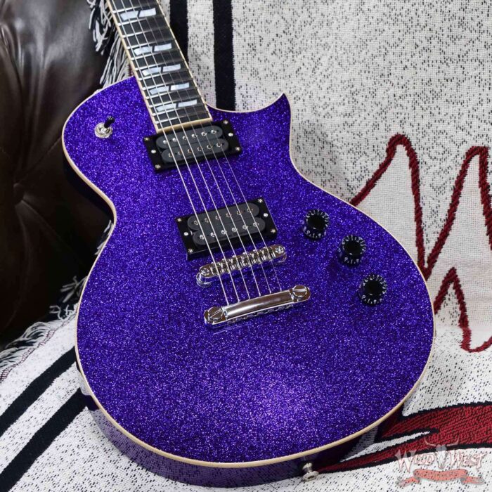ESP USA Eclipse with Seymour Duncan 59/Custom Pickups Purple Sparkle 8.50 LBS - Image 7