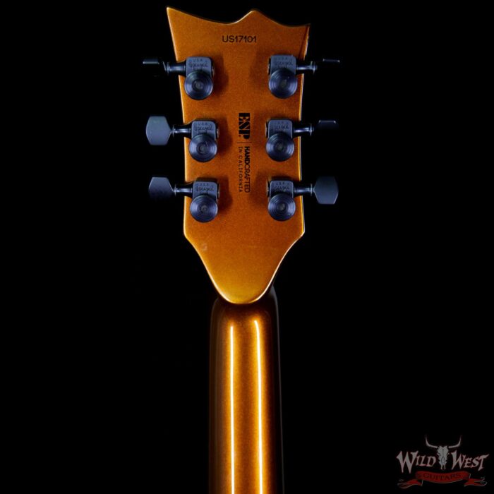ESP USA Eclipse Hardtail Ebony Fretboard Fire Rust Metallic - Image 10