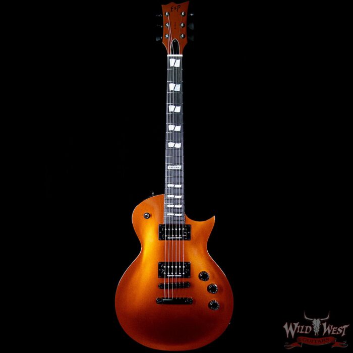ESP USA Eclipse Hardtail Ebony Fretboard Duncan Saturday Night Special Pickups Fire Rust Metallic - Image 4