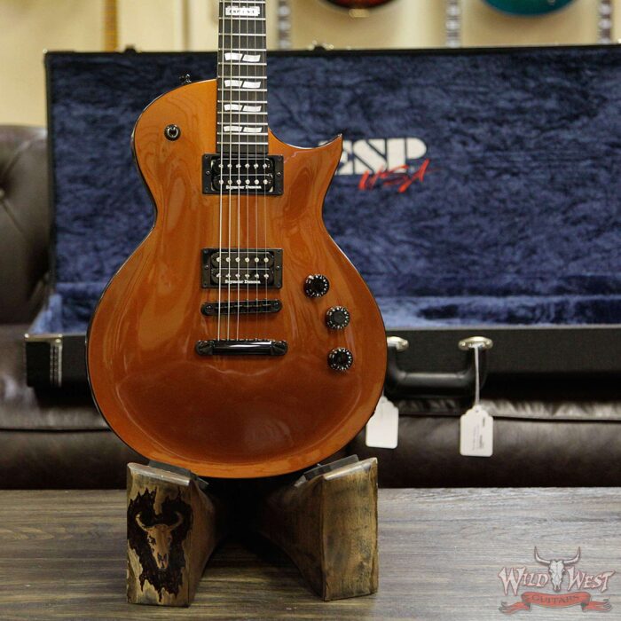 ESP USA Eclipse Hardtail Ebony Fretboard Duncan Saturday Night Special Pickups Fire Rust Metallic - Image 10