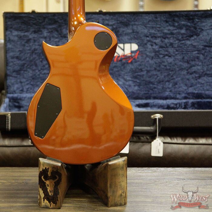ESP USA Eclipse Hardtail Ebony Fretboard Duncan Saturday Night Special Pickups Fire Rust Metallic - Image 13