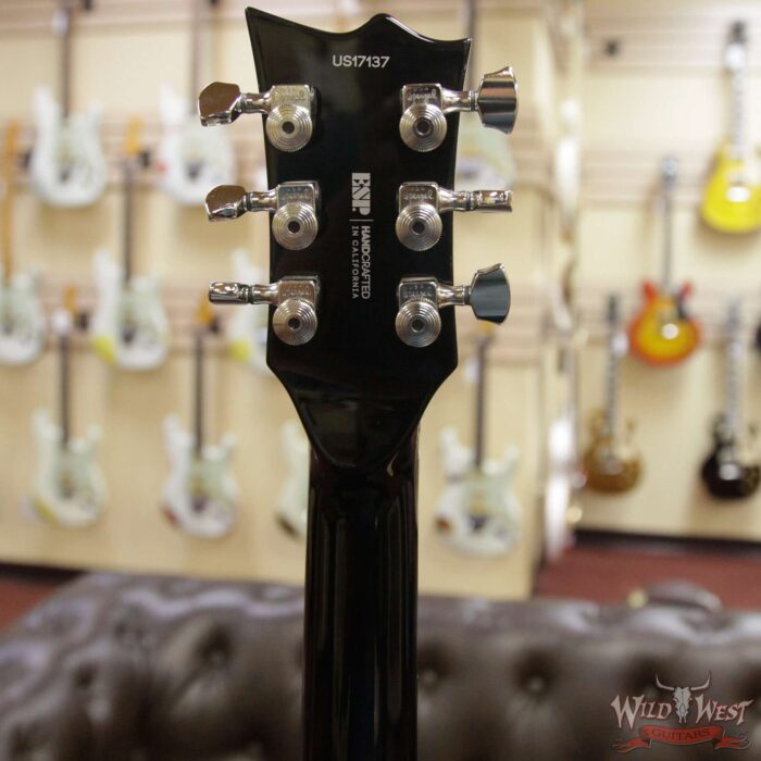 ESP USA Eclipse Maple Top Mahogany Body Ebony Fretboard EMG Pickups Solar Flare - Image 7