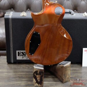 ESP USA Eclipse Quilted Maple Top Ebony Fingerboard Seymour Duncan APH-1 Pickups Tiger Eye Gold Hardware - Image 11